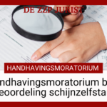 handhavingsmoratorium schijnzelfstandigheid zzp